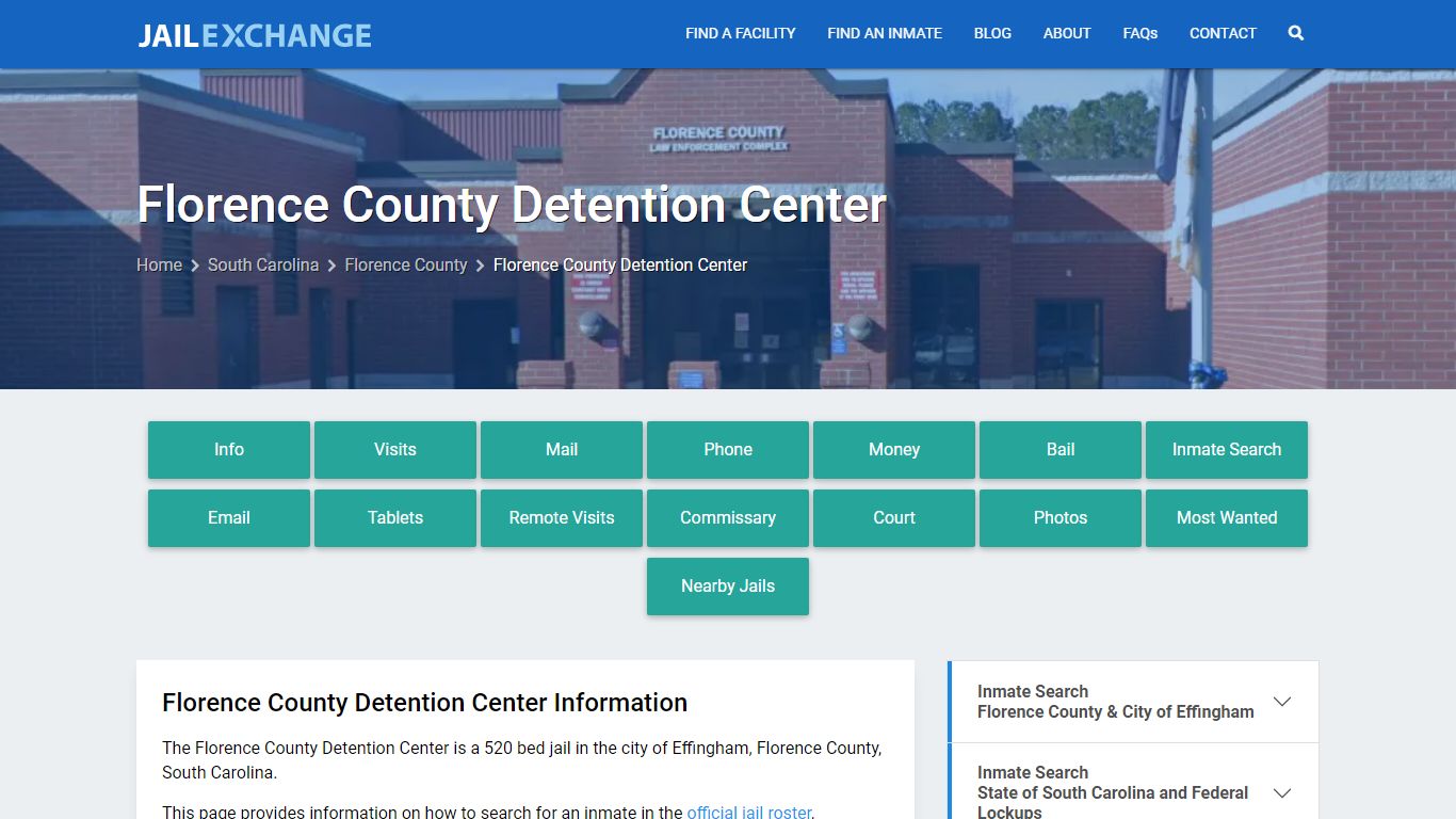 Florence County Detention Center - Jail Exchange